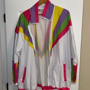 Men’s windbreaker.